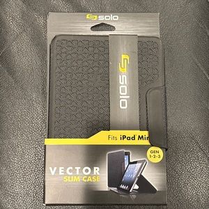 Brand new Solo Prezo Slim padfolio fits all iPads minis
